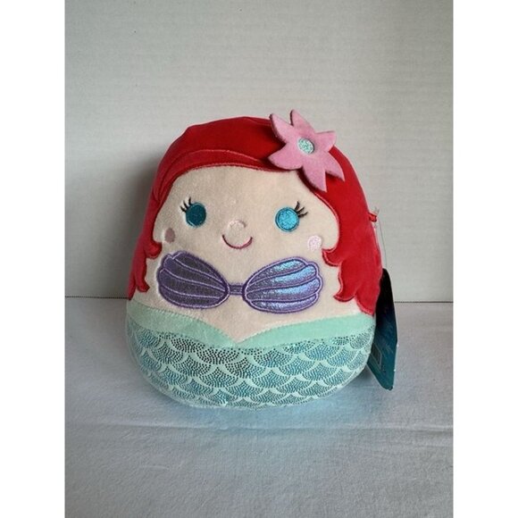 Squishmallows 10" Disney Ariel Little Mermaid Stuffed Animal Plush Toy 2021 - Picture 1 of 4